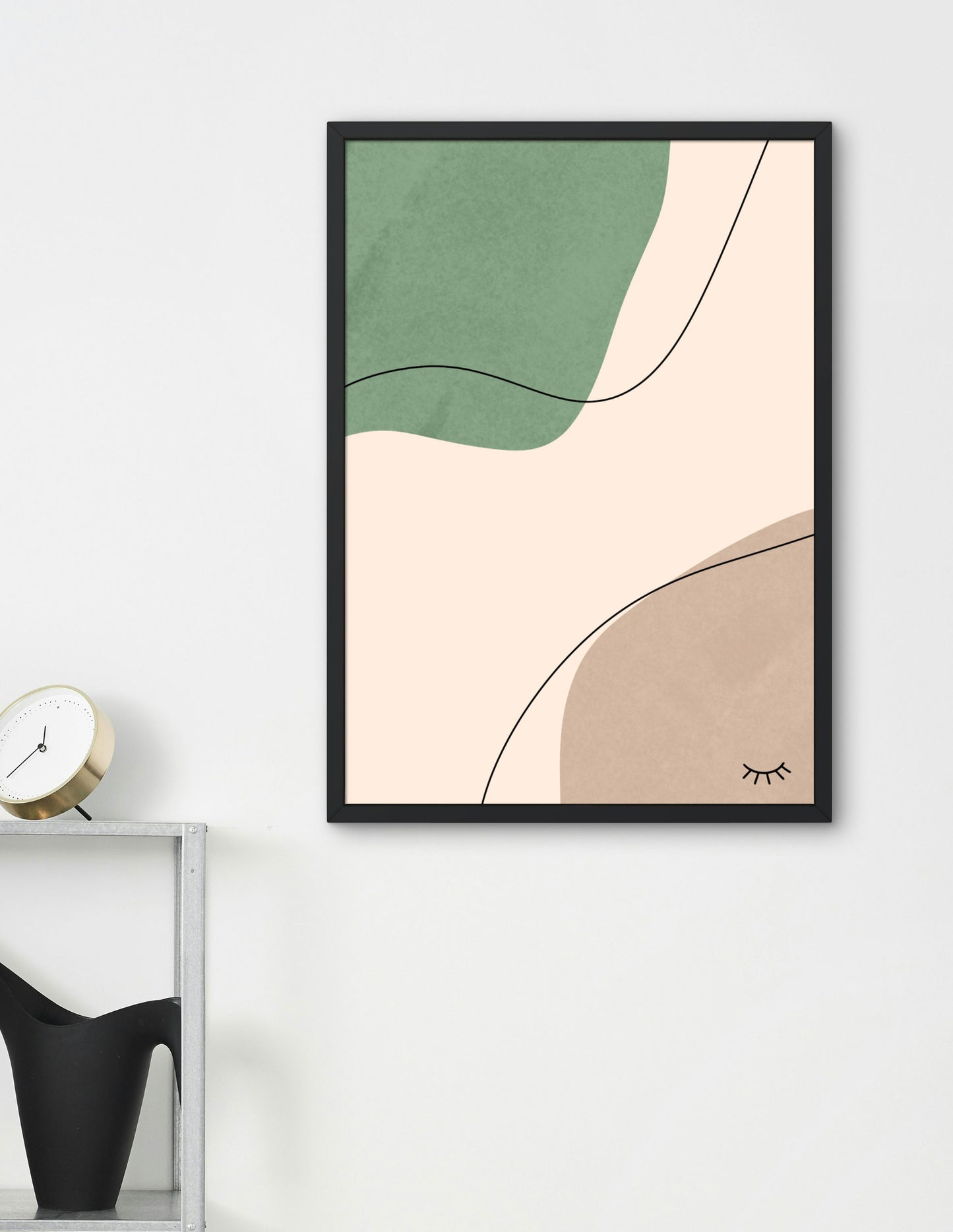 Cuadro inspirado en el relato bíblico del séptimo día de la creación, basado en los versículos de Génesis 2:1-3