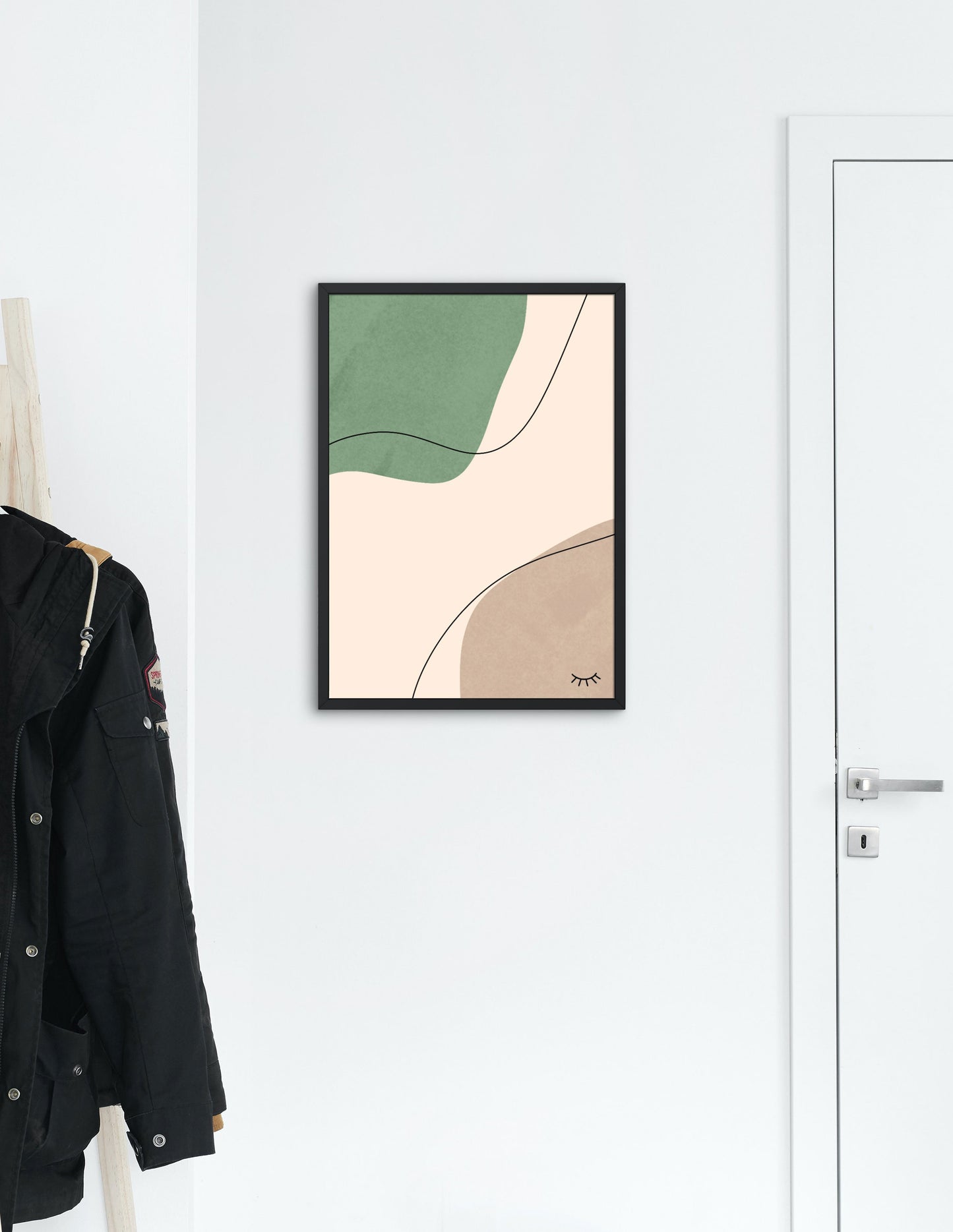 Cuadro inspirado en el relato bíblico del séptimo día de la creación, basado en los versículos de Génesis 2:1-3