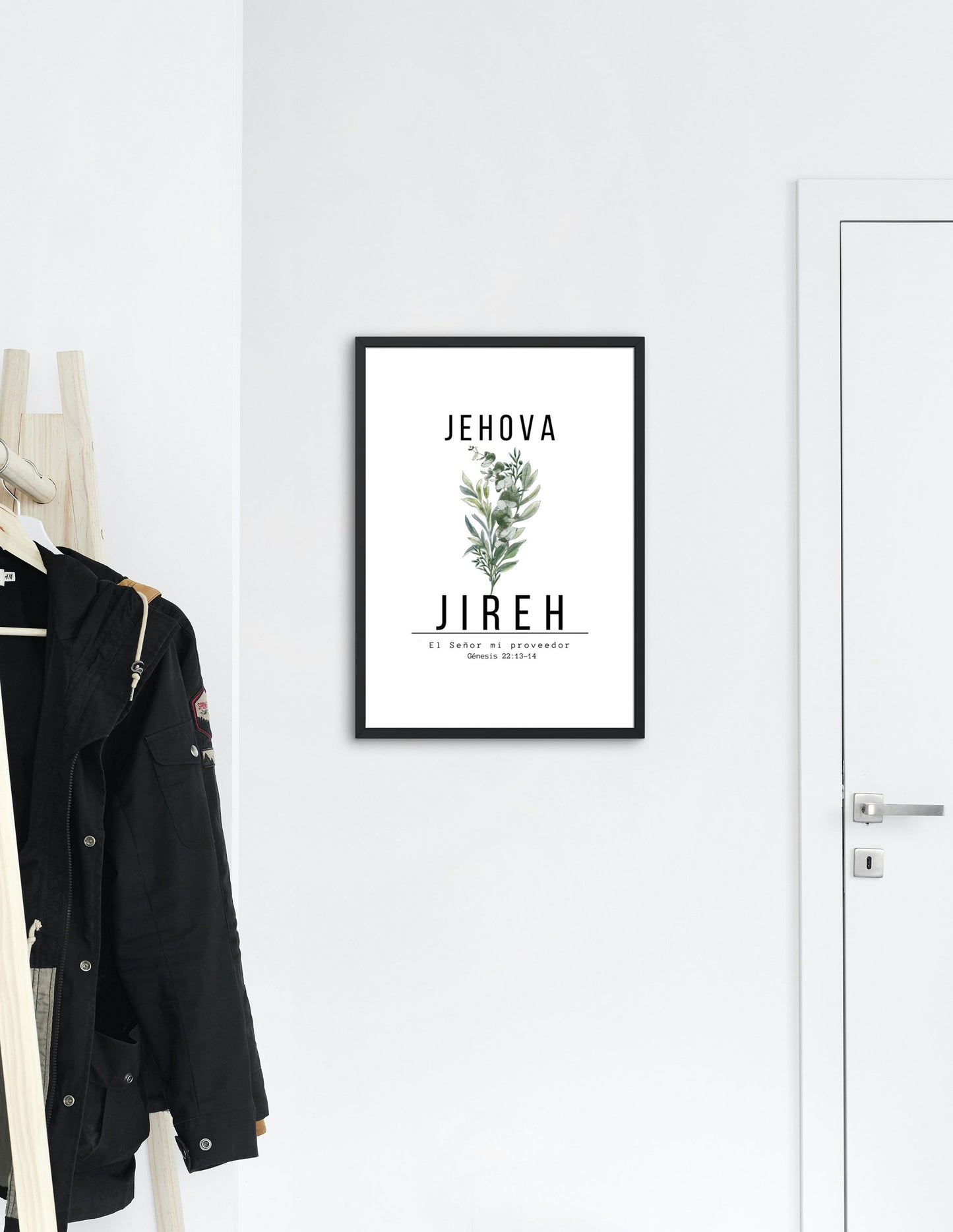 Jehová Jireh, diseño inspirado en el versículo bíblico de Génesis 22:13-14