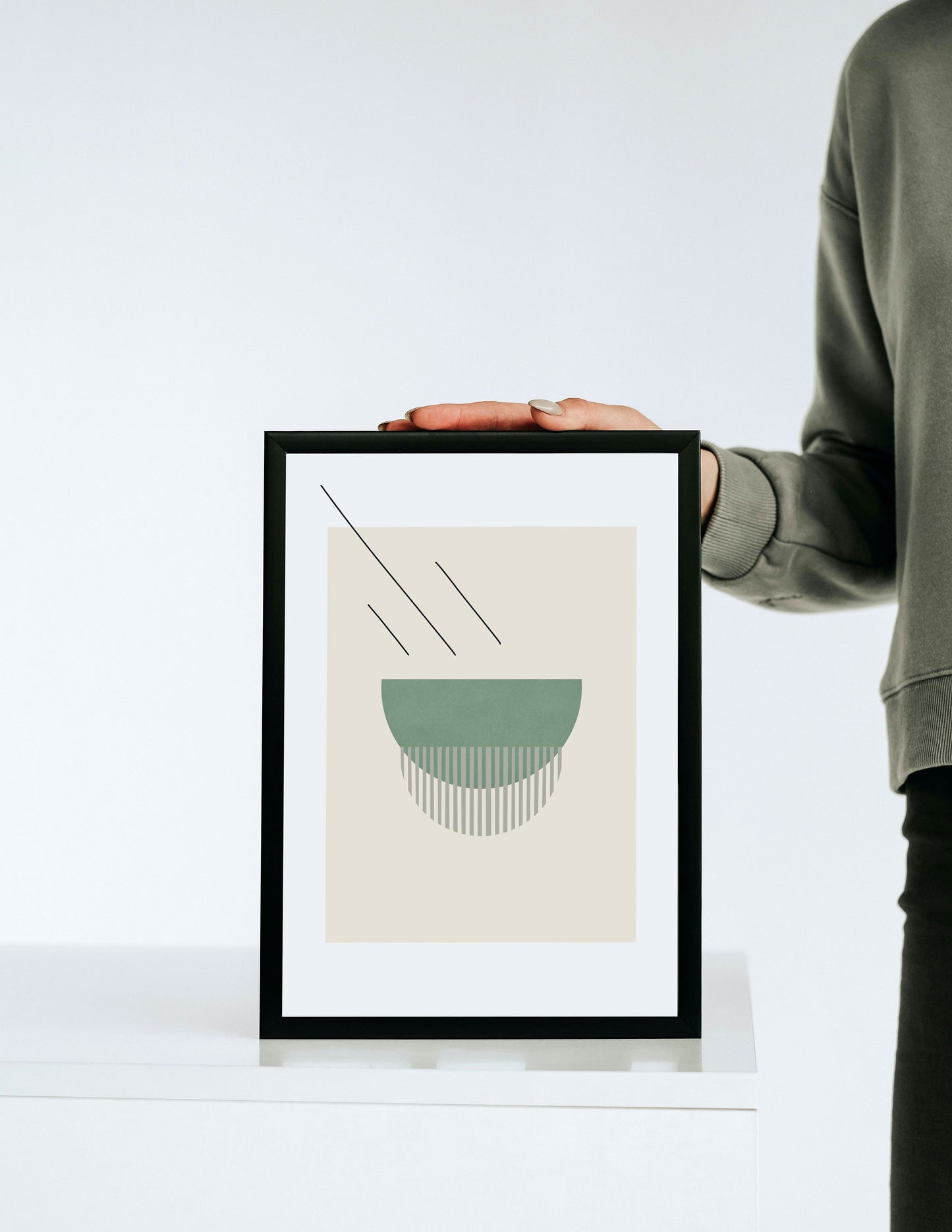 Cuadro inspirado en el relato bíblico del primer día de la creación, basado en el versículo de Génesis 1:3-5