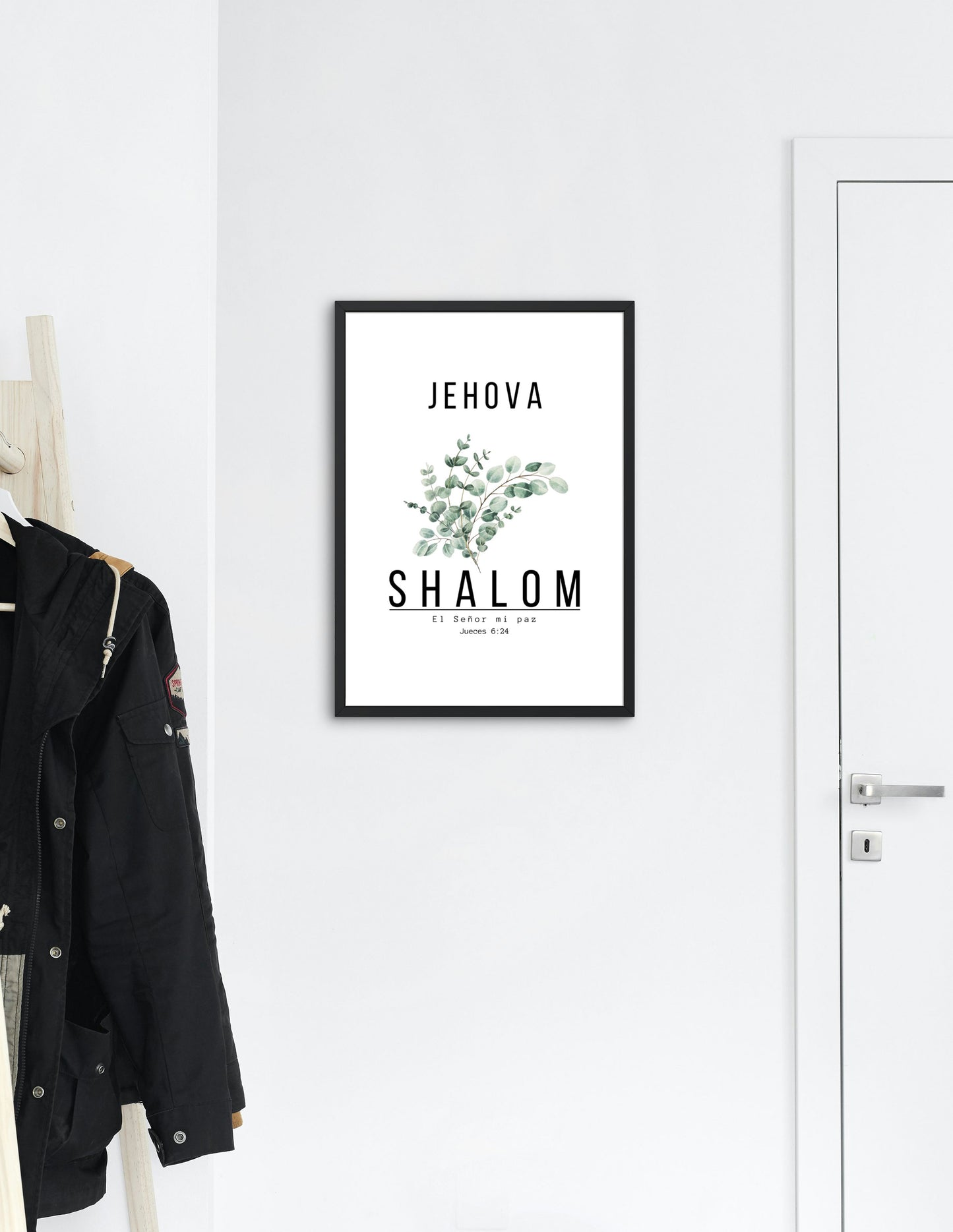 Jehová Shalom, diseño inspirado en el versículo bíblico de Jueces 6:24